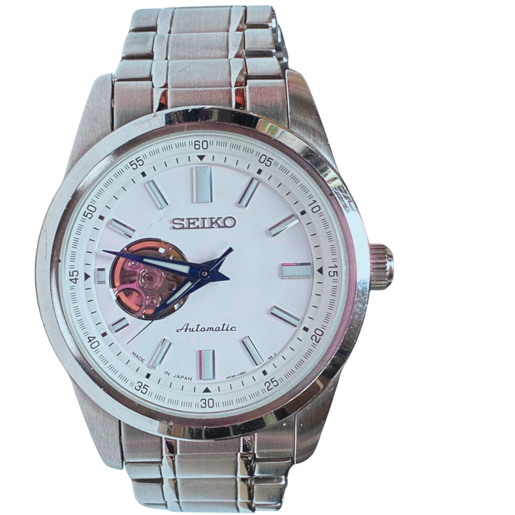 Seiko SCVE049 Selection Open Heart Mens Watch