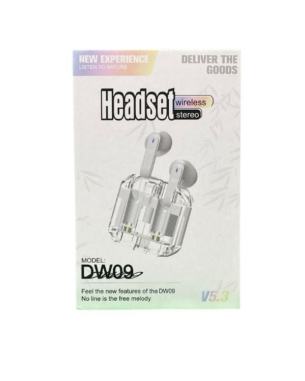 DW09 Wireless Earbuds Off White Main image