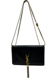 Saint Laurent Kate Monogramme Leather Crossbody Bag
