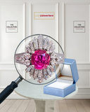 Diamond Ruby Ring 0.94K 5.9 Gram