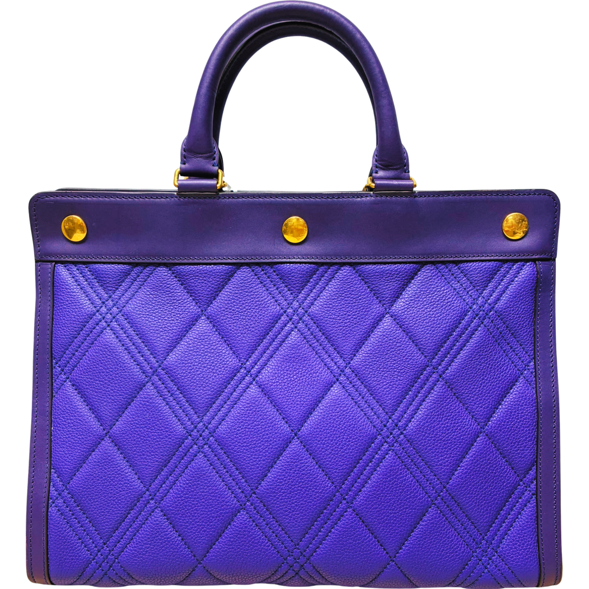 Mulberry HH3951 205U678 Marylebone Quilted Small Classic Handbag Indigo