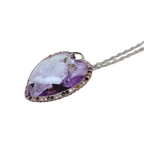 Swarovski Reverie Violet Heart Pendant