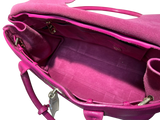 Mulberry Pink Pebbled Leather Bayswater Satchel