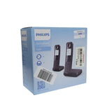 Philips D2702B/90 Cordless Phone Twin Set