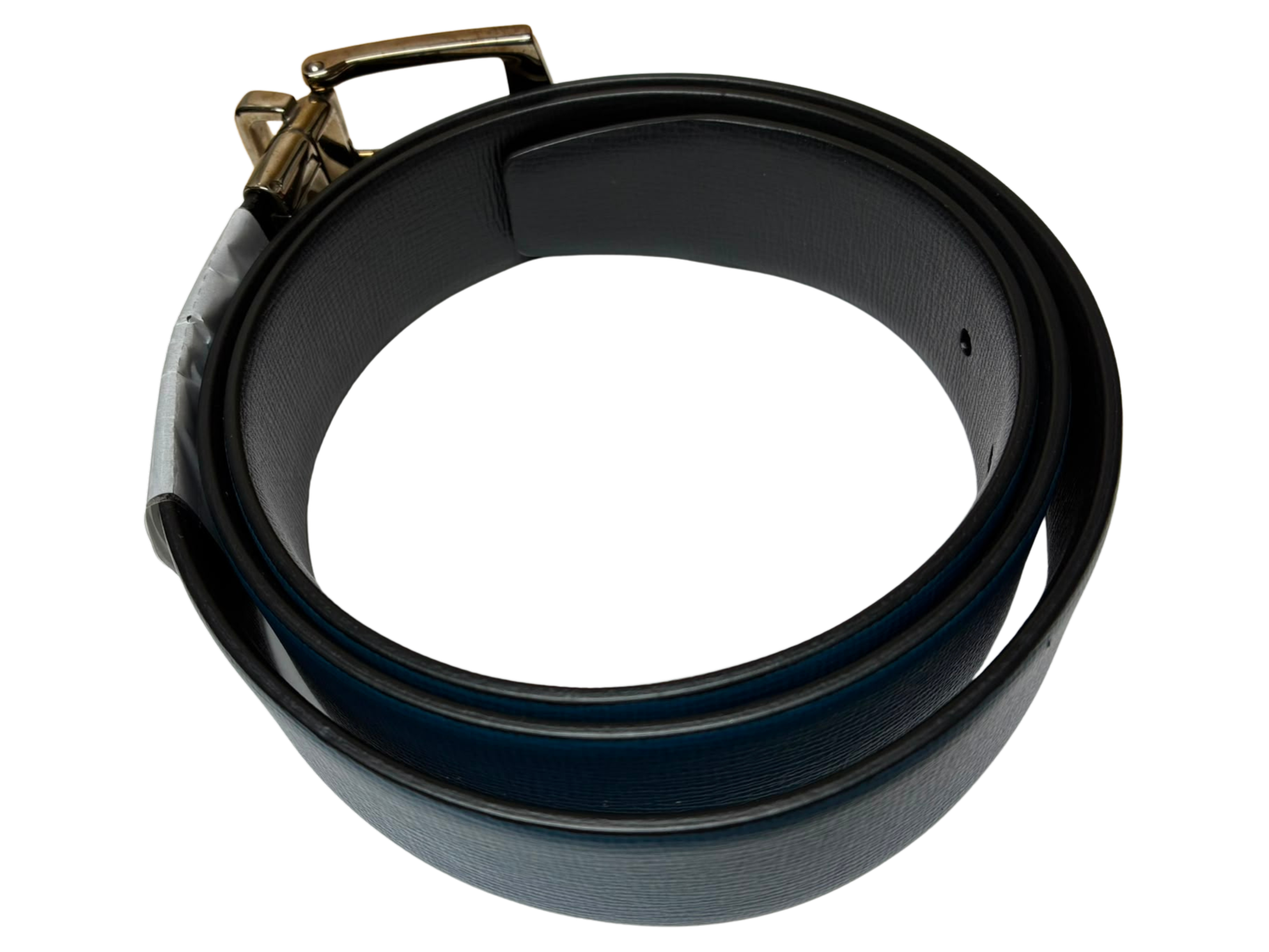 Burberry Reversible Leather Belt BlueBlack Secondary image