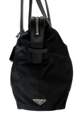 PRADA Shoulder Bag Nylon Black