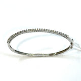 750WG Diamond Bangle