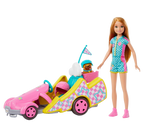 Barbie Stacie Doll With GoKart  9Piece Toy Set HRM08