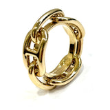 Hermes Regate 90 Gold Colour Scarf Ring