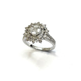 750WG Diamond Ring
