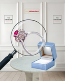 Diamond Ruby Ring 0.94K 5.9 Gram