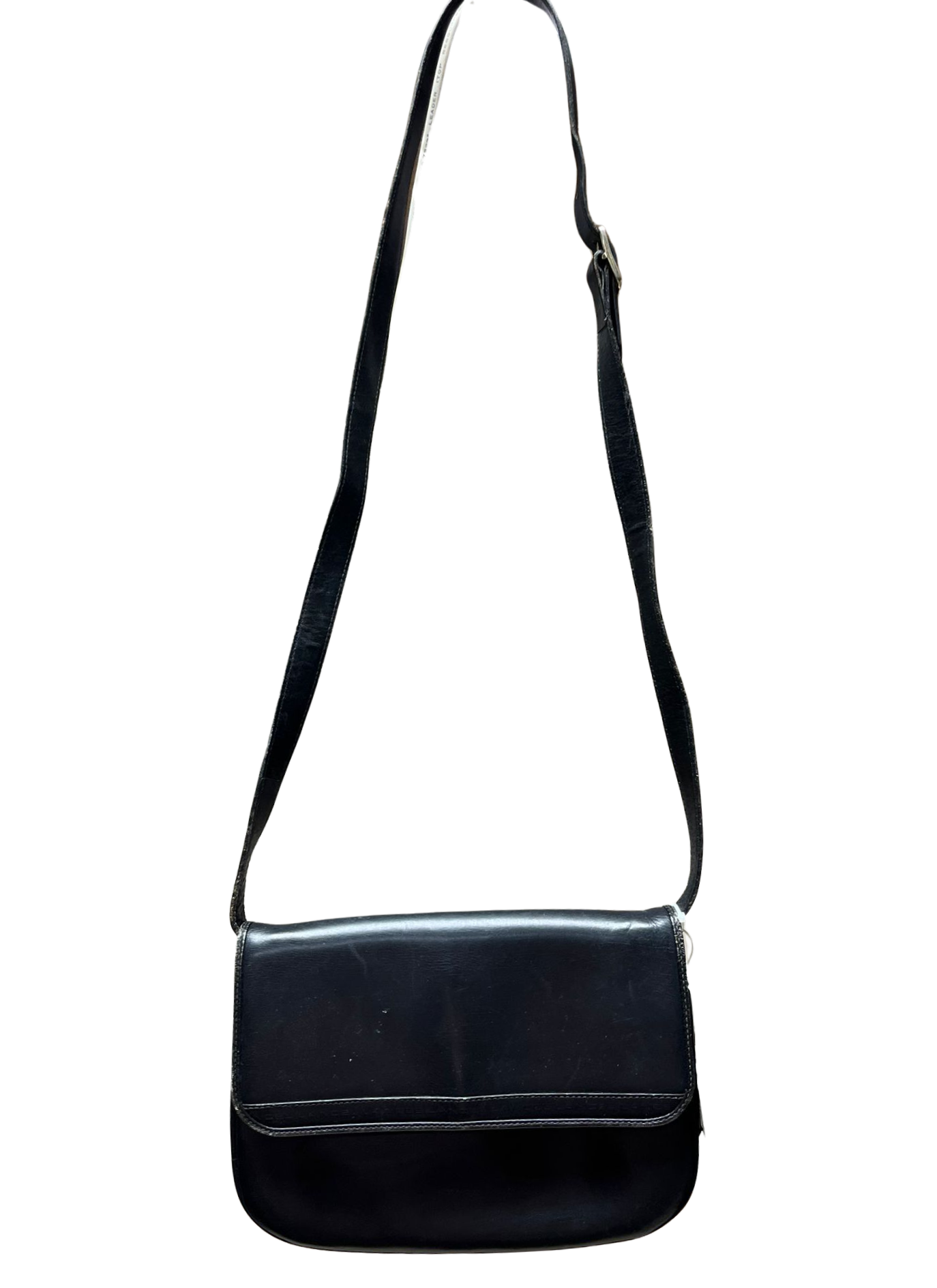 Vintage Lancel Paris Black Leather Shoulder Bag Secondary image