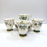 Hoya Bone China Cup & Saucer 8pcs Set