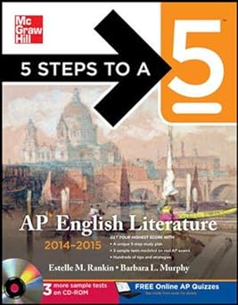 5 Steps to a 5 AP English Literature with CD-ROM, 2014-2015 Edition Main image