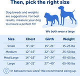 PetSafe Deluxe Easy Walk Dog Harness For Medium Dogs Ocean Medium