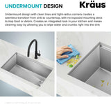 Kraus KWU11030 Kore Kitchen Single Bowl 30 Inch Workstation Sink