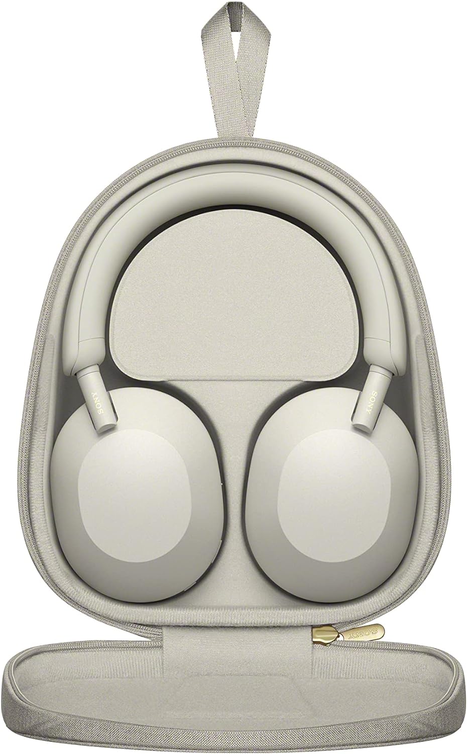 Sony WH1000XM5 Wireless NoiseCancelling Headphones Foldable With Fast Charging Silver