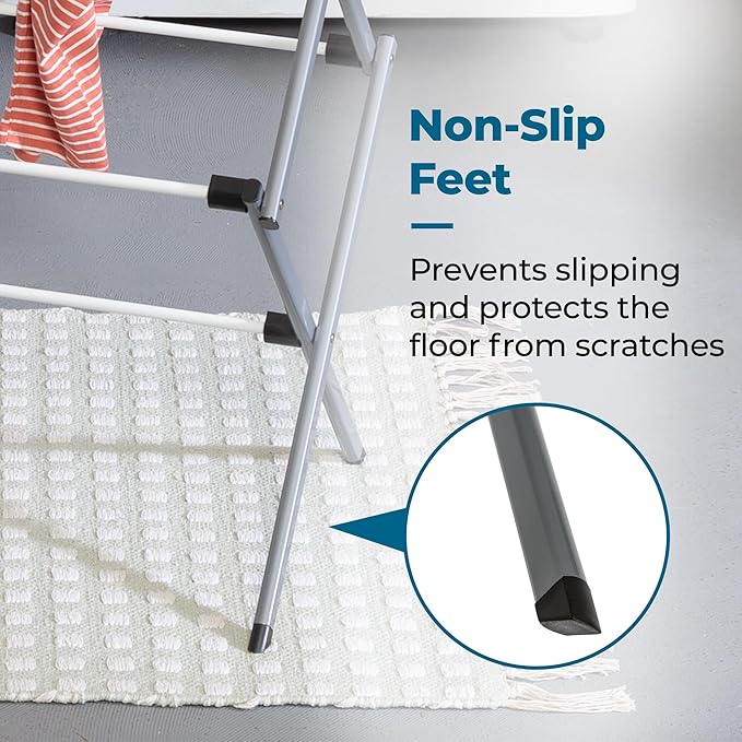 Honey-Can-Do DRY-09065 Collapsible Clothes Drying Rack Steel