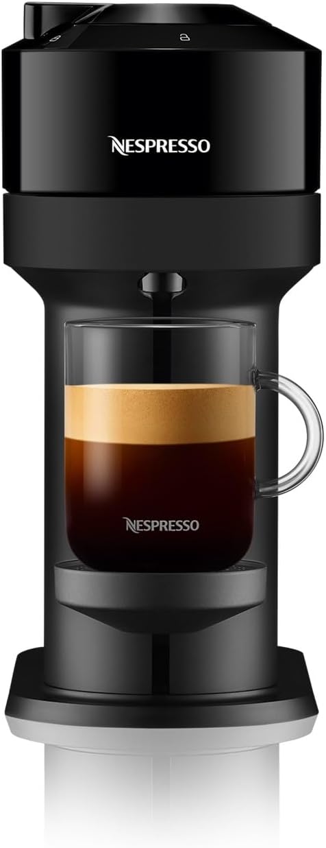 Nespresso Vertuo Next Coffee Machine Glossy Black Main image