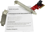 StarTech.com X4 PCI Express to SFF8643 Adapter For PCIe NVMe U.2 SSD