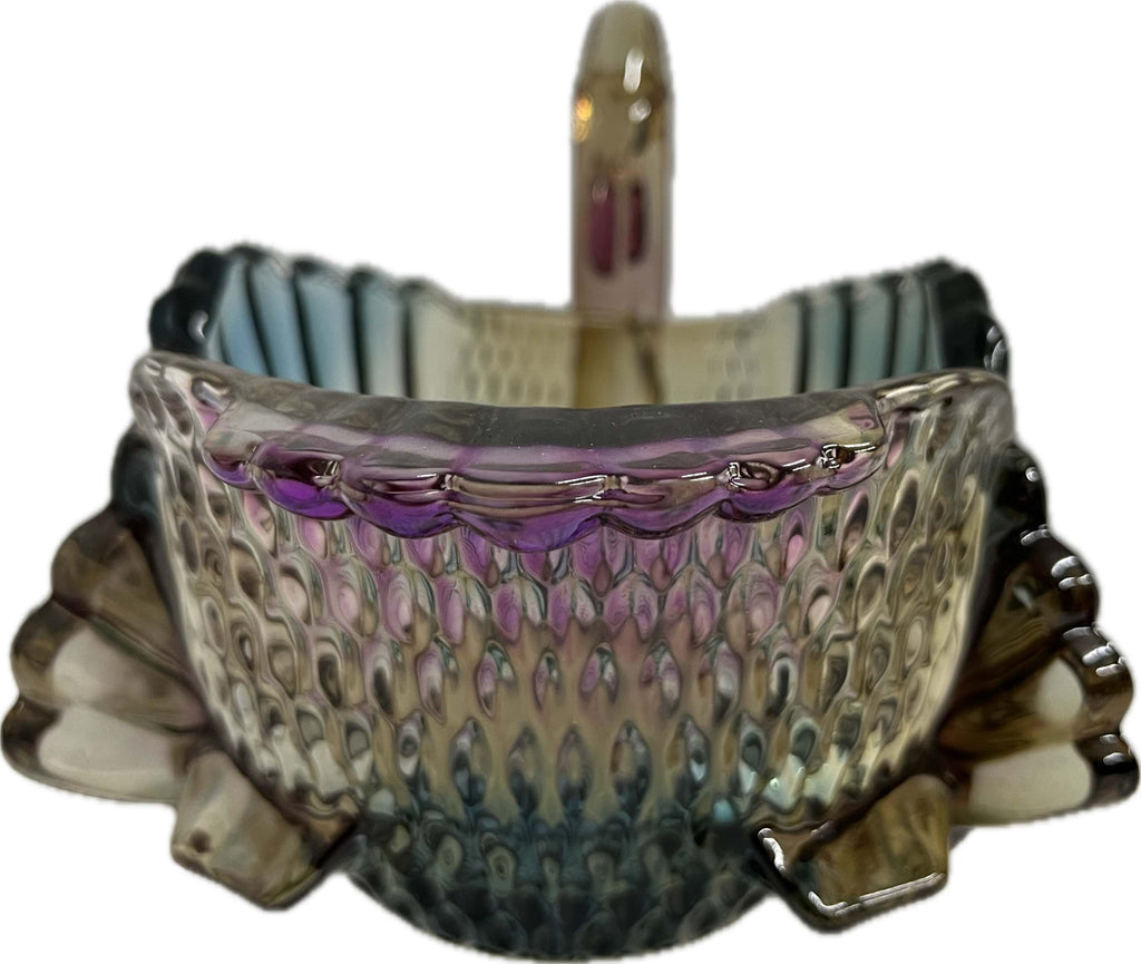 Candy Bowl Swan Glass