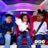 Diono Radian 3R, 3-in-1 Convertible Car Seat, Rear Facing & Forward Facing, 10 Years 1 Car Seat, Slim Fit 3 Across, Black Jet