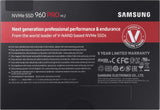 Samsung 960 PRO NVMe M.2 512GB SSD MZV6P512