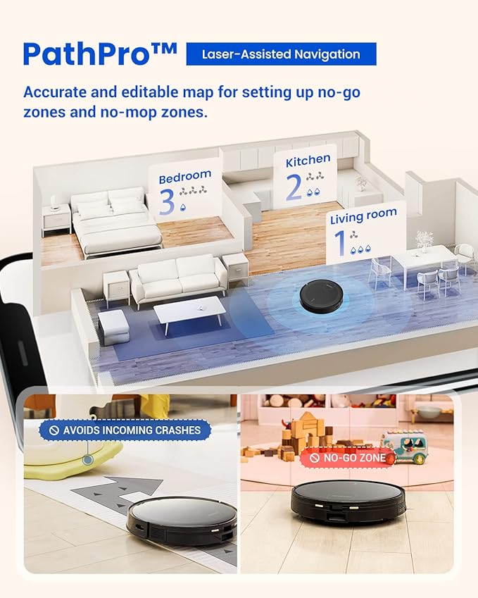 Robot Vacuum and Mop Combo