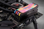 CORSAIR VENGEANCE RGB PRO 32GB 4x8GB DDR4 2666MHz C16 LED Desktop Memory Black