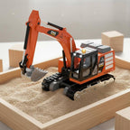 Mini Remote-Controlled Diecast Excavator