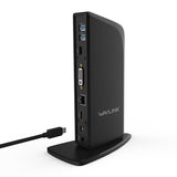 LAPTOP DOCKING STATION-14IN1/TRIP MONITOR WAVLINK 2262/