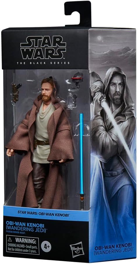 STAR WARS The Black Series ObiWan Kenobi Wandering Jedi Toy 6inch Scale