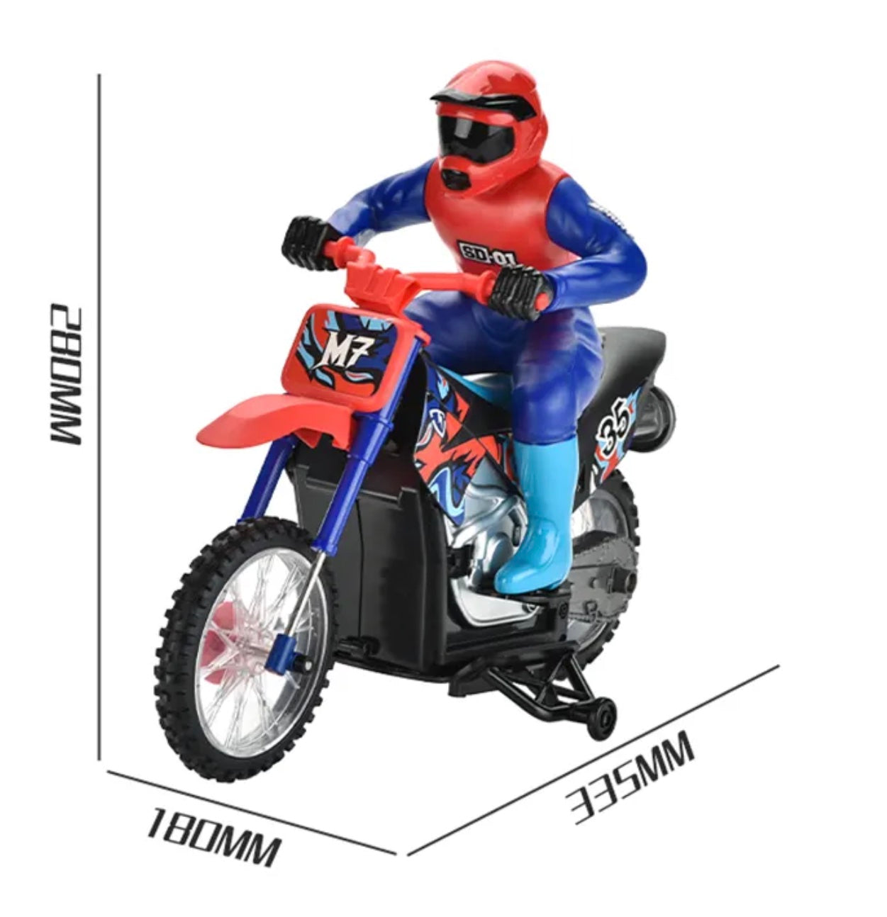 Smoking Radio Controlled Motorcycle