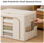 66L Foldable Storage Box - IVI8-522