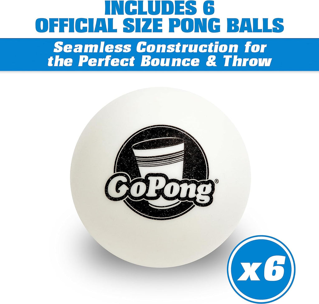 GoPong 8 Foot Portable Beer Pong American Flag