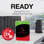 Seagate ST10000VN0008 IronWolf Internal Hard Drive 10TBin 3.5in