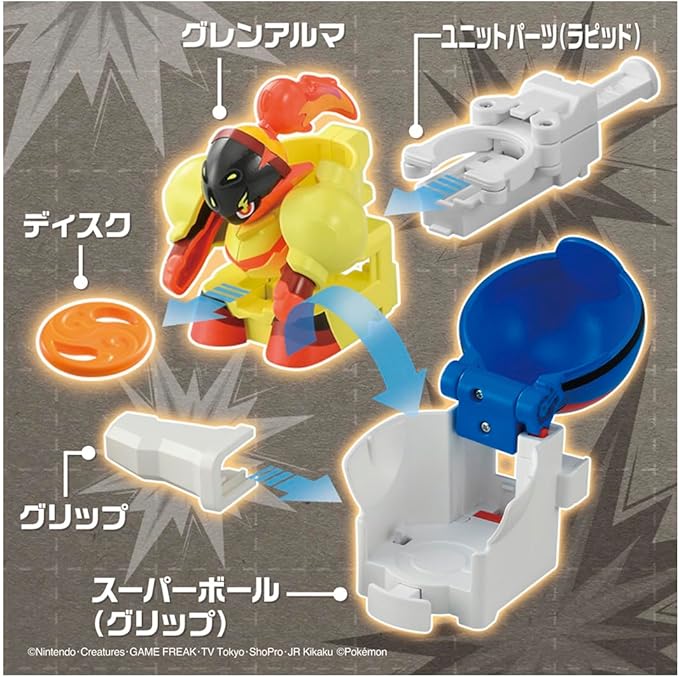 Pokemon Action Toy-Armarouge Ultimatch Starter Box