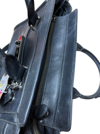 Coach Swagger 27 Black Leather Handbag