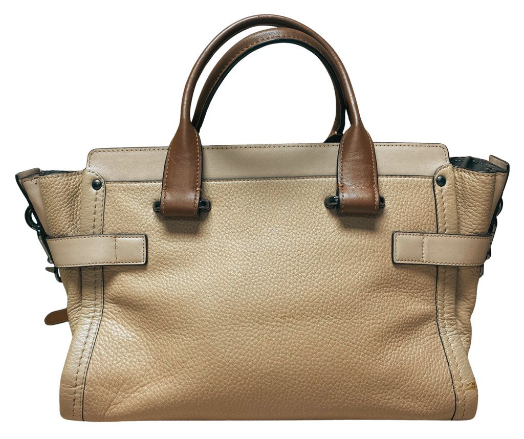 Coach 34816 Swagger 27 Colorblock Pebbled Leather