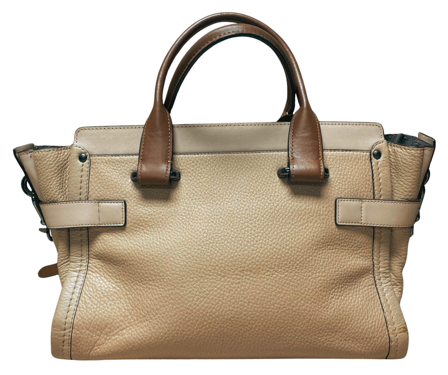 Coach 34816 Swagger 27 Colorblock Pebbled Leather