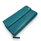 Gucci Ladies' Long Leather Trifold Wallet With Zipper