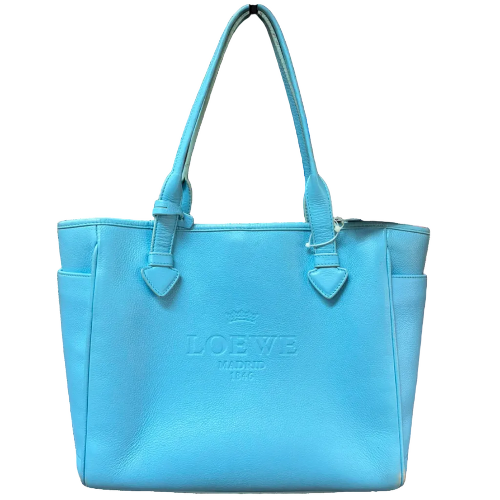 Loewe Heritage Tote Bag Light Blue