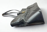 MCM Black Leather Tote S5036