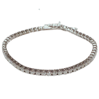 18KWG Classic Diamond Tennis Bracelet 8.3GM