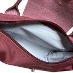 Longchamp Le Pliage One Pouch With Handle Burgundy