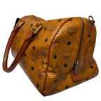 MCM Vintage Visetos Monogram Boston 35 Duffle Bag