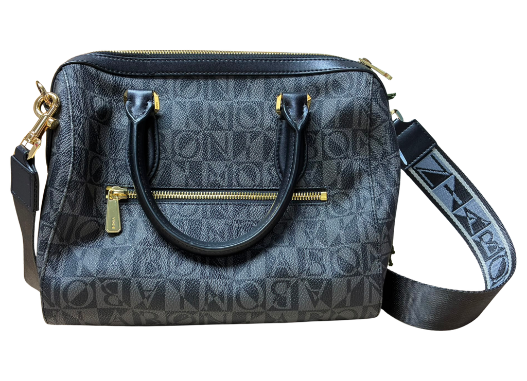 Bonia 801391315083 Martina Monogram Satchel Bag