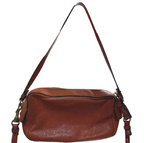 Chloe Shadow 2WAY Shoulder Bag Orange Leather