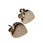 Gucci Trademark Heart Earrings SV925 3.35G