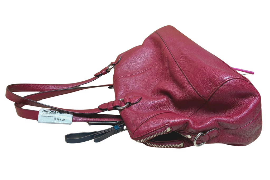 Coach Park Leather Katheryn Triple Zip Satchel